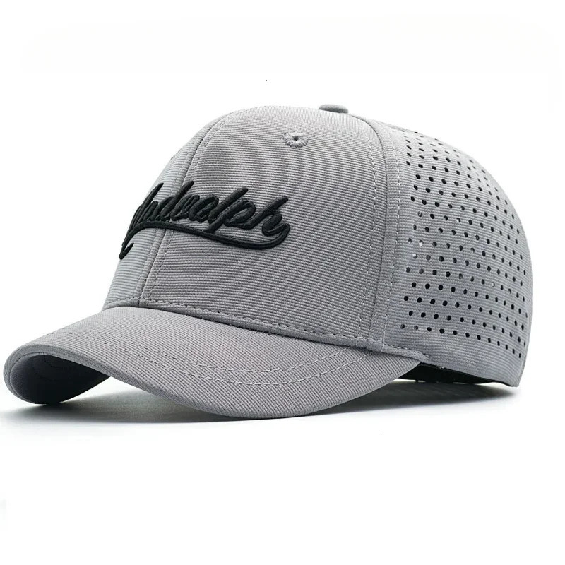 5cm Short Brim Baseball Cap for Men Mesh Fitted Caps Big Head Hat Back Closed Stretchy Full Closed Cap 56-60cm 61-65cm 250605