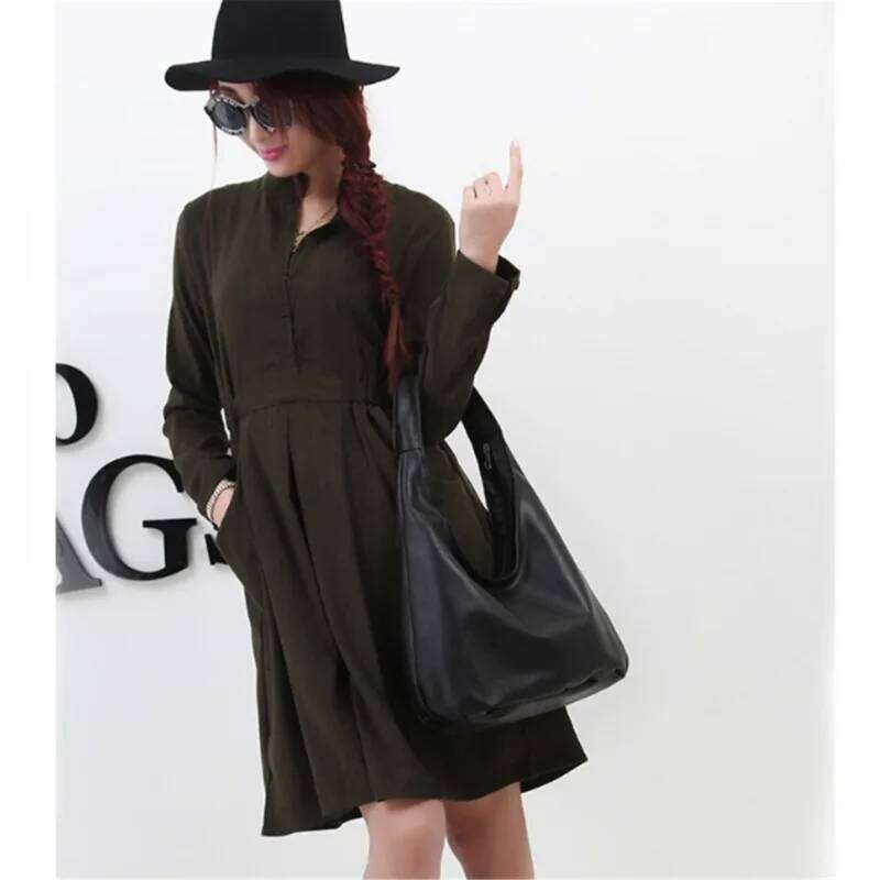 PU Leather Soft Handbag Large Capacity Messenger Bag Black Ladies Shoulder For Women Solid Color Zipper Bags