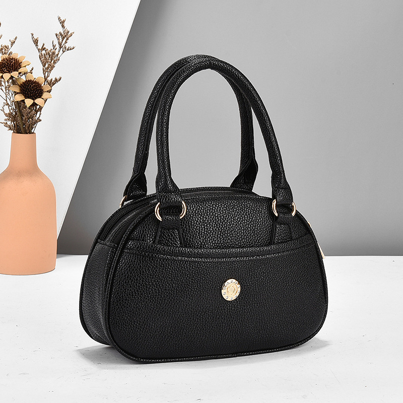 Luxury Brand Designer Bag Middle-Aged Women's Bag 2023 Spring Summer New Fashion Handbag Women's Small Bag Mom's Handheld Grocery Coin 