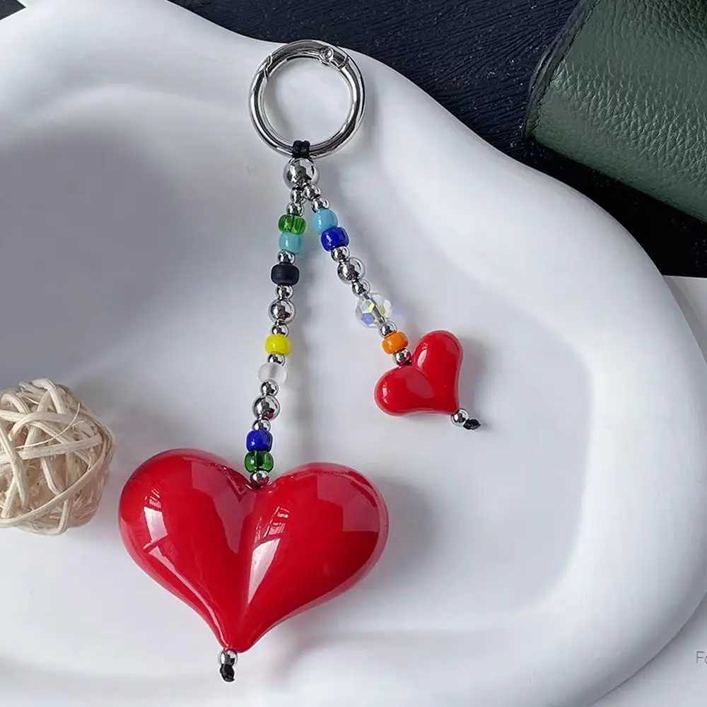 Fashion Bag Charm Bag Hanging Decors Love Bag Amulet Love Bead Chain Decoration Ornaments Trendy Beads Chain For Key Bags 1PC XJ250607