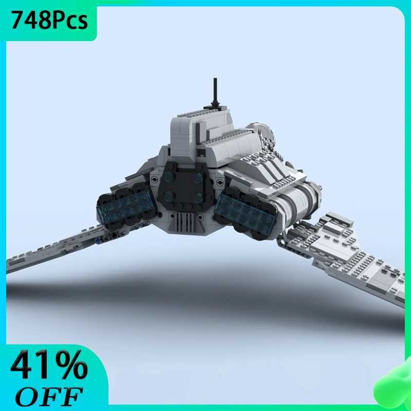 NEW Nu class Attack Shuttle Republic Version MOC Building Blocks Model SpaceShip Battle Bricks Toys Kids Gifts Z250607