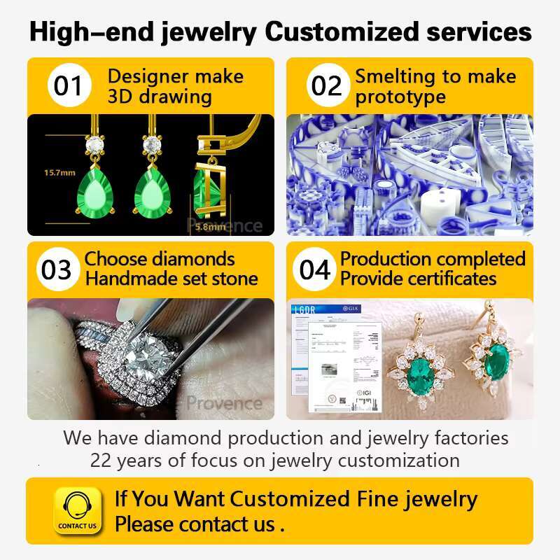 Moissanite Stud Earrings 925 Sterling Silver Earring Set Stud Earrings Moissanite Diamond Jewelry for Party Wedding Anniversary