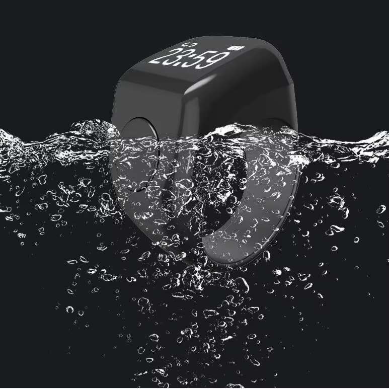 Iqibla Zikr Ring Tasbeeh Smart Counter Compass-Plastic Resin or Alloy Case