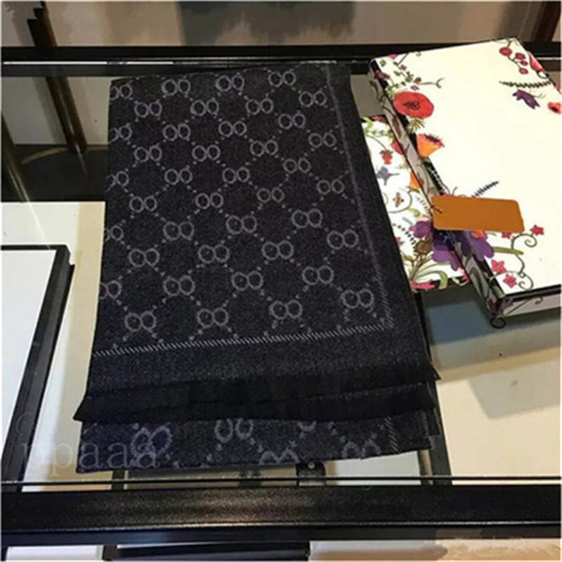 24 Good quality Cashmere ALPhabet scarf Fashion men's and women's Four Seasons Cape scarfs Classic designer scaves size 180x65cm 3 color