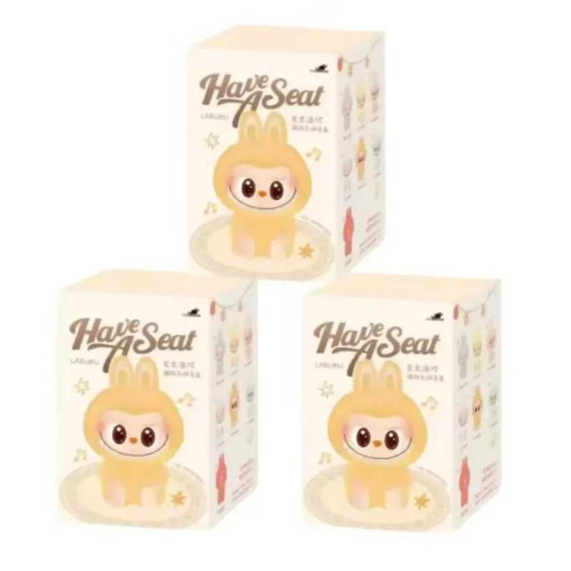 New Macaron 2nd Generation Labu Sitting ParTY Vinyl Plush Blind Box Pendant End Box Batch Z250607
