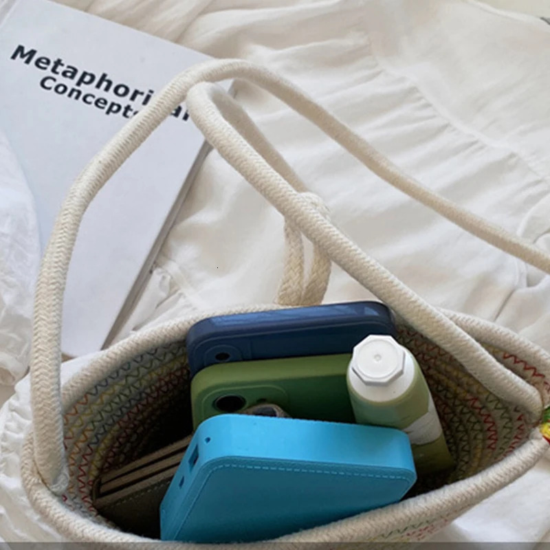 Summer Small Straw Shoulder Bags For Women Handmade Braided Crossbody Bag Fashion Beach Bag Daily Messenger Phone Handbag 250606