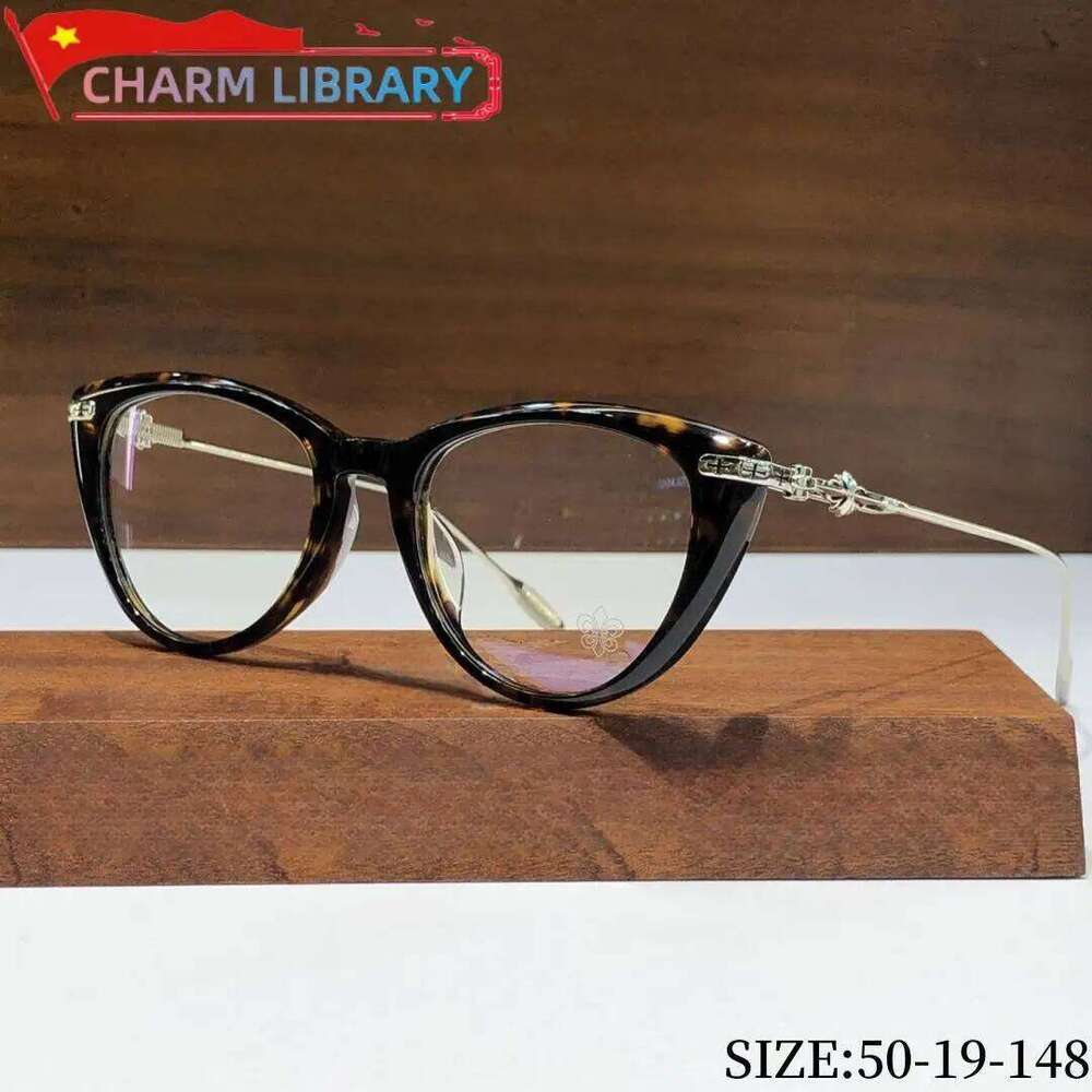 2025 Women Eyewear Frame Brand Designer Cat Eye Classic Fashion Trend Personalized Myopia Glasses