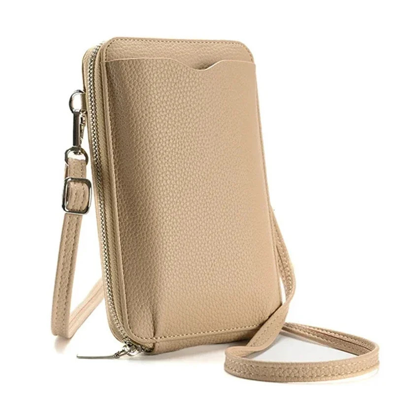 Women Handbags Fashion Pu Leather Crossbody Bags for Women Multifunctional Large Capacity Shoulder Bag Portable Phone Purse 250606