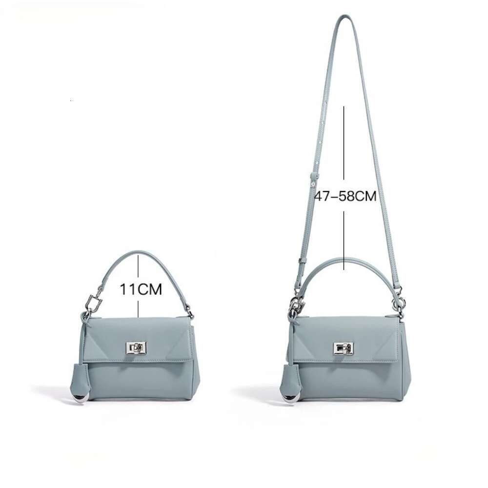 Motingsome Woman Genuine Leather Purse 2025 Niche Design Small Square Bag Fashion Lady Shoulder Messenger Satchel