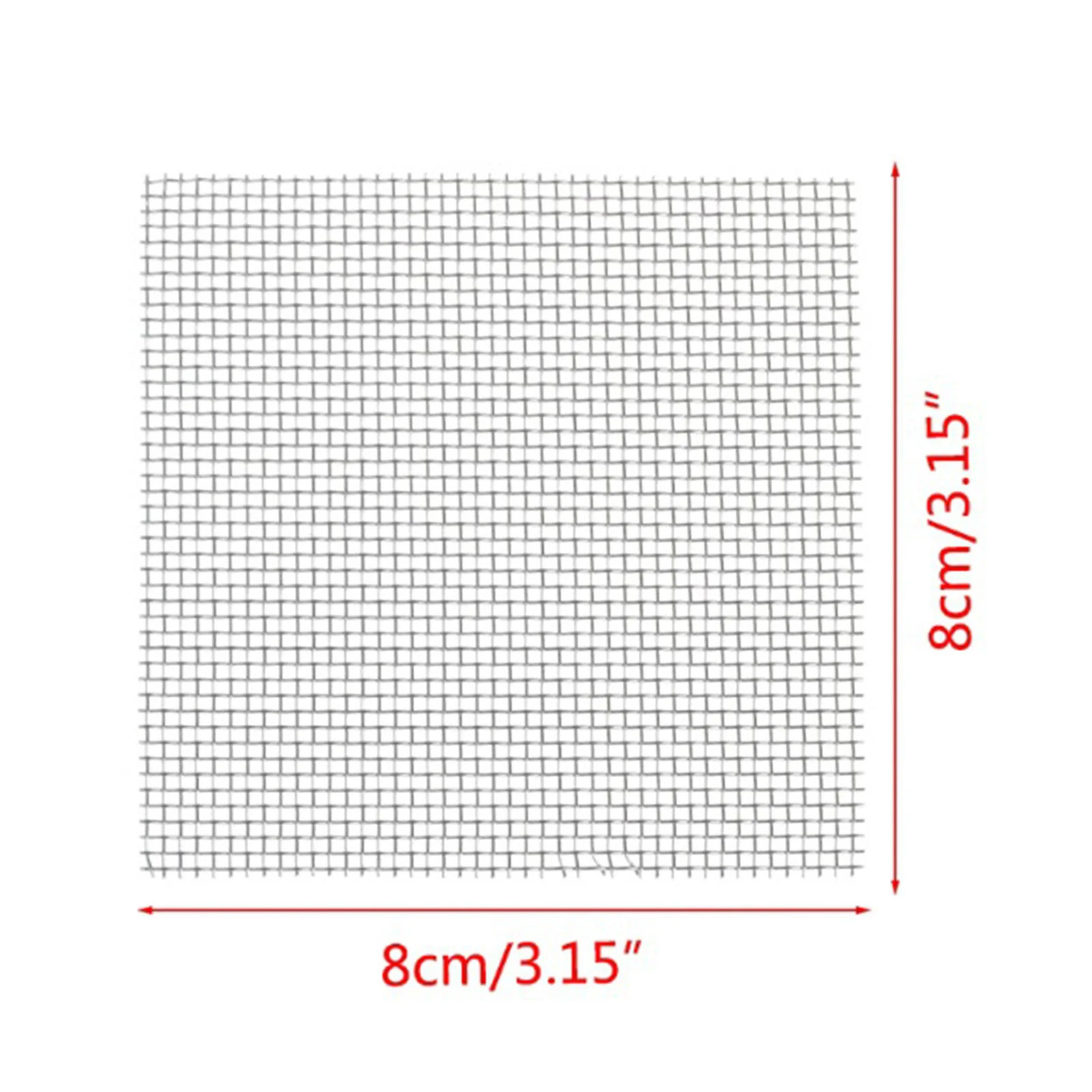 10PCS Aquarium Stainless Steel Wire Mesh Pad Moss Water Grass Fixed Landscape Decoration Fish Tank Stainless Steel Wire Mesh Pad 250604