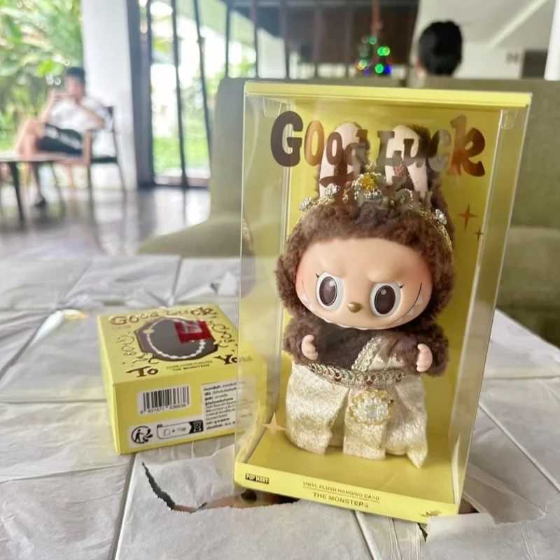 New Arrival The Monsters Labubu Good Luck To You Series Vinyl Face Doll Action Figure Keychain Pendant Replica Toy Birthday Gift Z250607