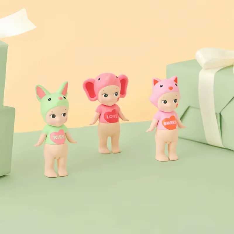 New Blind Box Angel Kiss Series Keychain Mystery Keychain Character Decoration Mini Figure Charm Birthday Gift Z250607