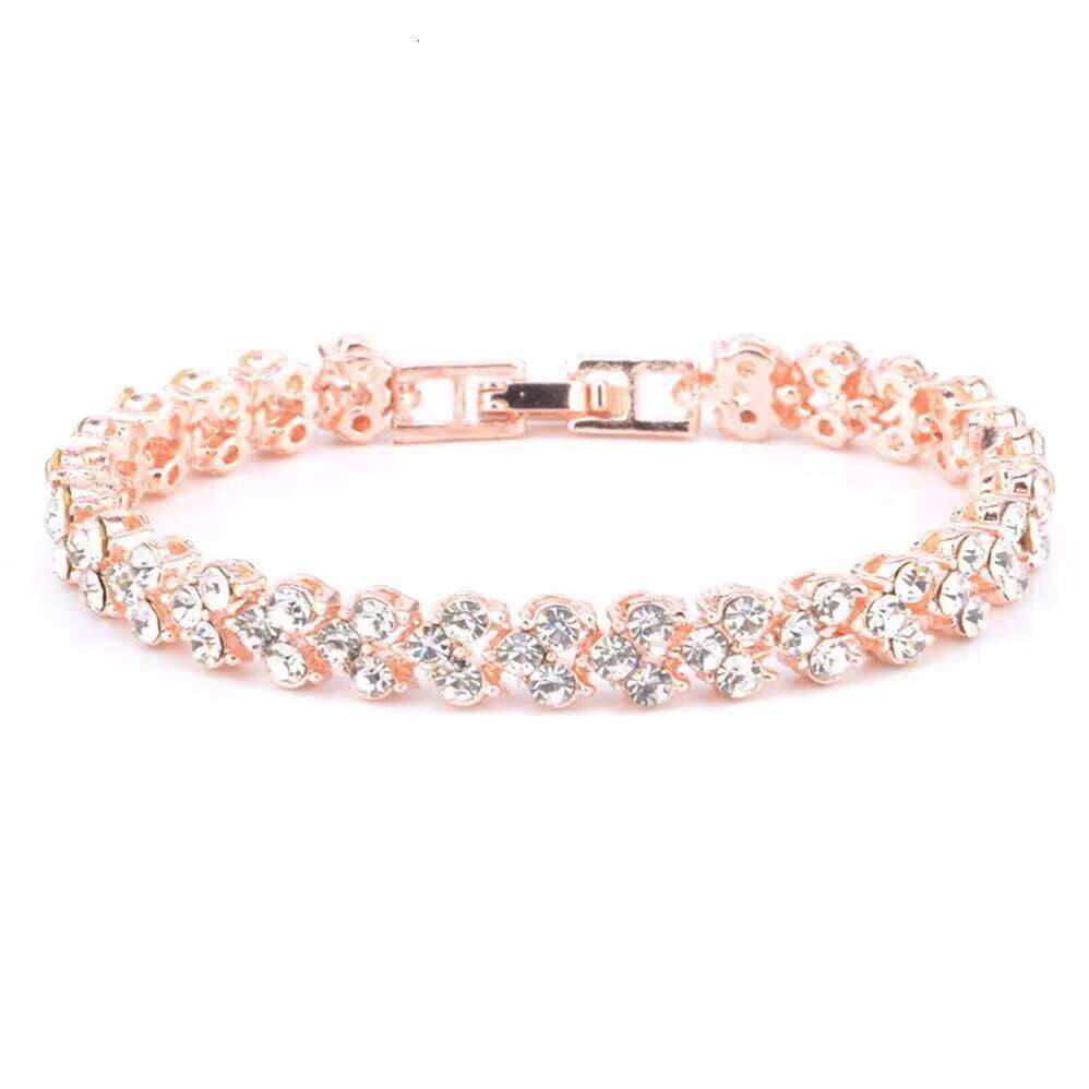 3 Colors Women's fashion Roman Style Crystal Bracelet Gift Accessories