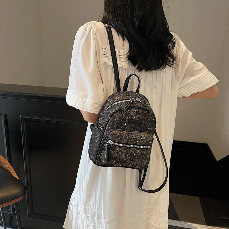 Fashion Travel Small Bag Women 2025 New Stylish Versatile Student Backpack for Work and Outdoor Activities