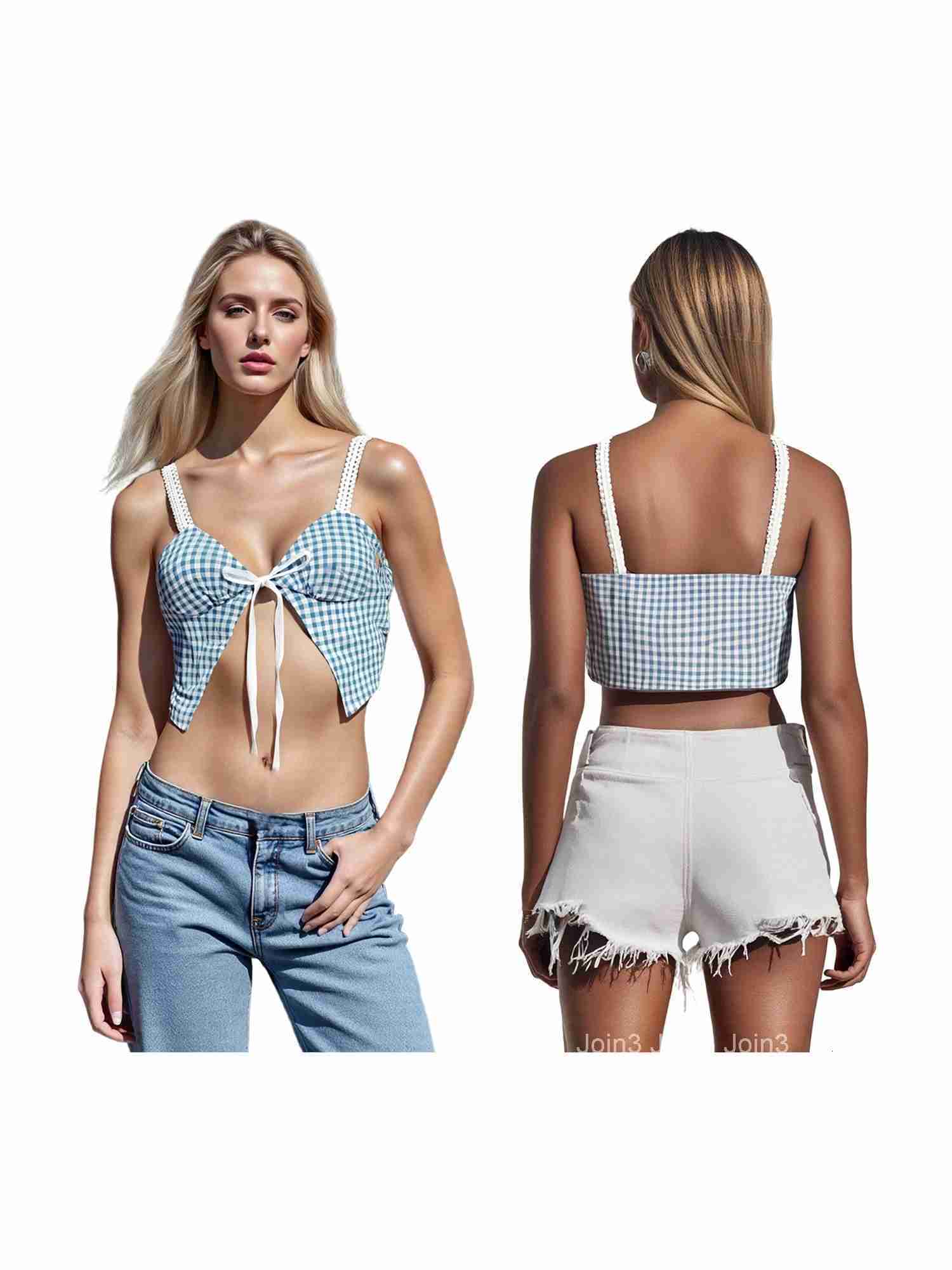 Elegant Lace Trimmed V-neck Sleeveless Blouse with Adjustable Straps for Casual Outings and Special Occasions