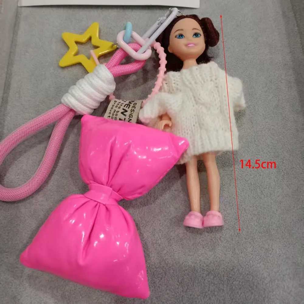 New Cute Doll Pendant Hanging Ornament DIY Change Clothes Keychain Bag Accessories Gift XJ250607