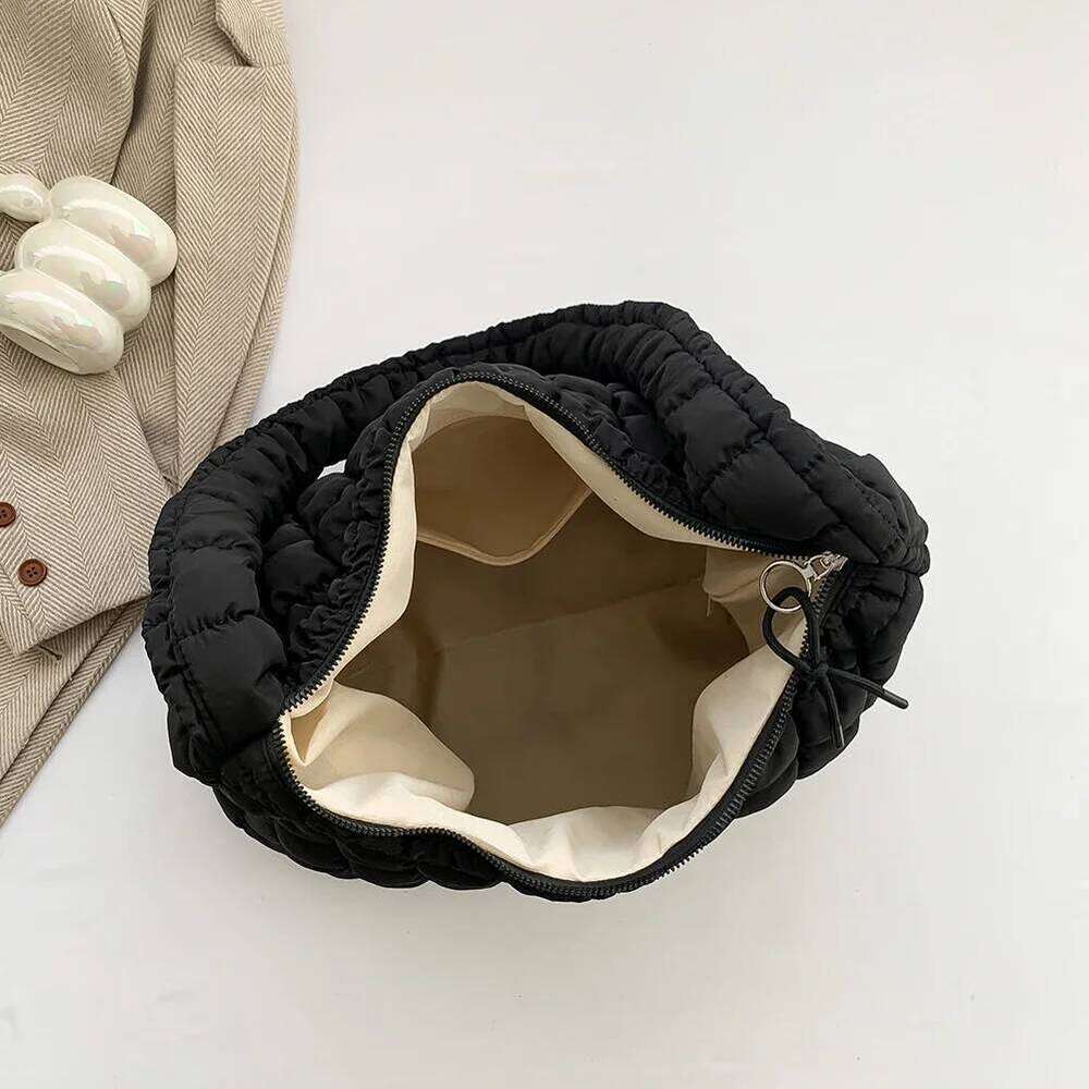 Hot Selling Quilted Bubbles Shoulder Women Large Capacity Sling Puffer Padded Fashion Satchel Bag Casual Solis Color Crossbody Bags Designer Bags