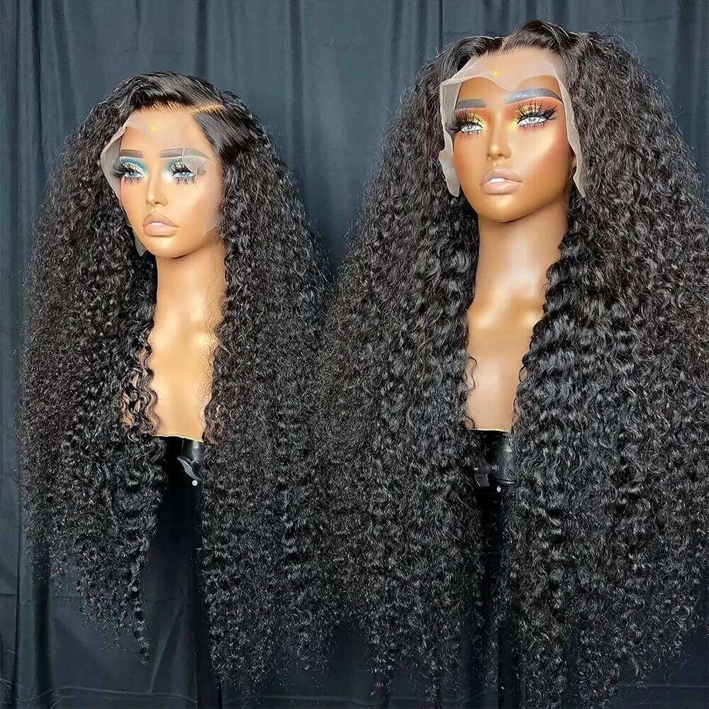 NAMM 250 Density Wigs 40 Inches Deep Wave 13x4 HD Lace Front on Clearance Sale Curly Human Hair Glueless Wig