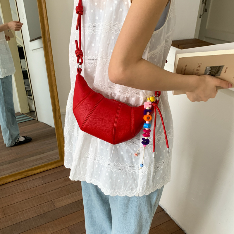 designer Summer Trend Versatile Dumpling Bag for Women 2025 New Fashion Single Shoulder Underarm Bag Simple Casual Commuter Crossbod
