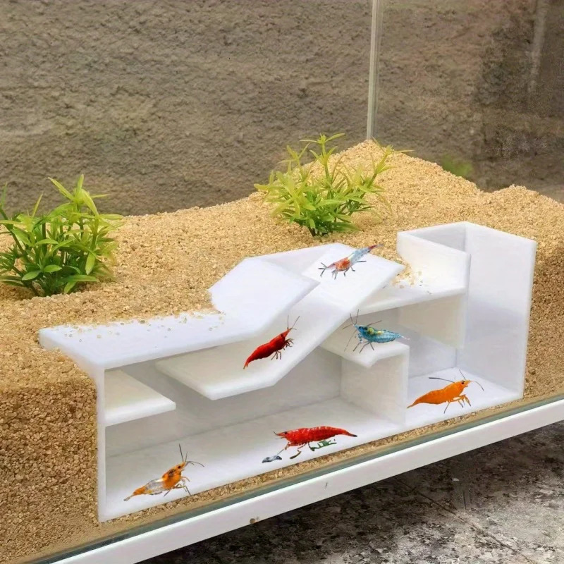 Aquarium maze tunnel hiding place/interactive hiding cave for shrimp fish and other aquatic animals 250604