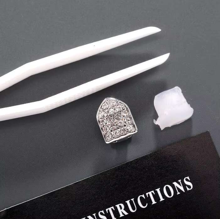 New Halloween Hip Hop Tooth Braces Single Trendy Mens Womens Personalized Teeth Jewelry Accessories