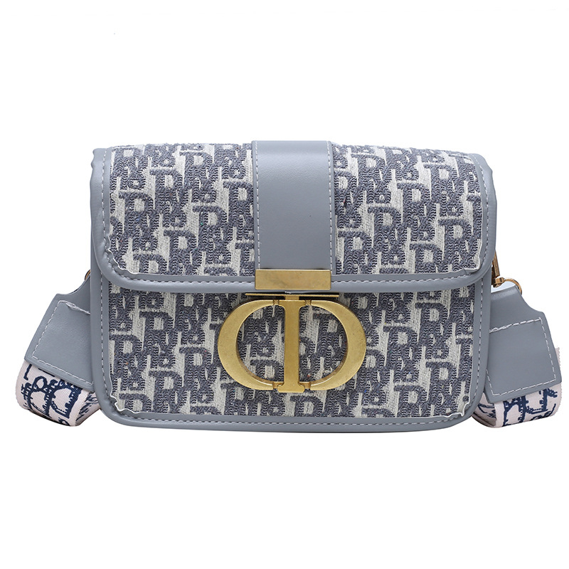 hot free shipping designer Shoulder shoulder for woman outdoor casual flap bag vintage cross bag black grey