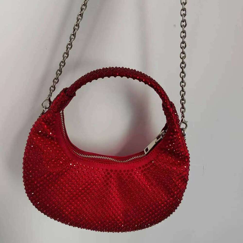 2025 New Red/Black Bridal Wedding Purse Party Evening Handbag For Women