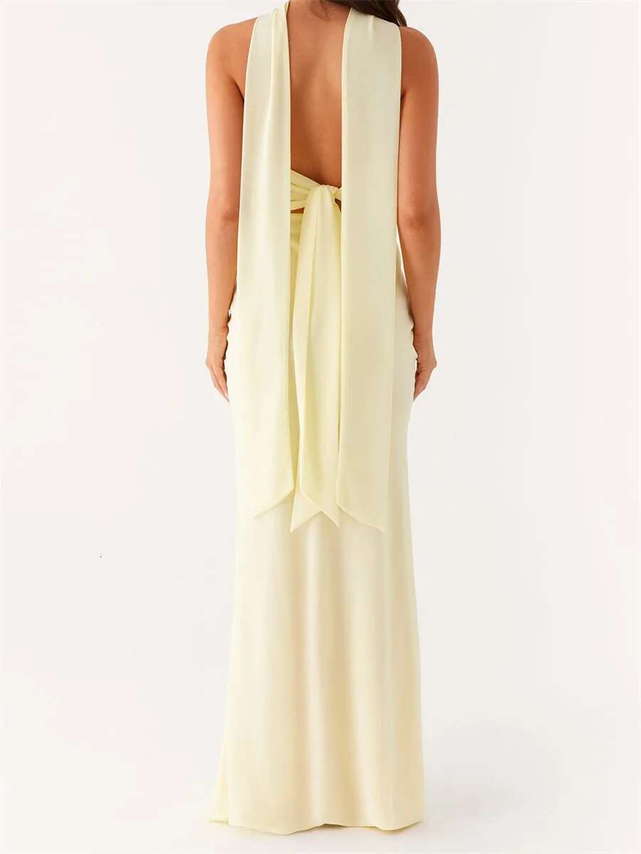 Womens Floral Print Bandeau Dress with Front Cutout and Matching Scarf - Sleeveless Off Shoulder Tube Top Summer Maxi Dress