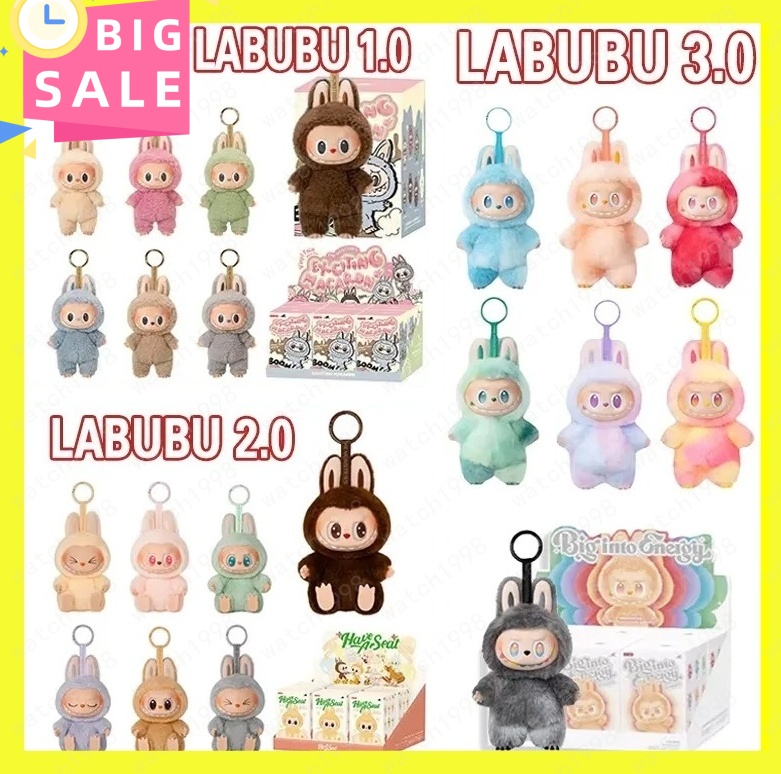 labubu doll labubus popmart labubu keychain labubu blind box labubu big into energy macaroon action animation character doll hobby pendant decoration v1 v2 v3 gift