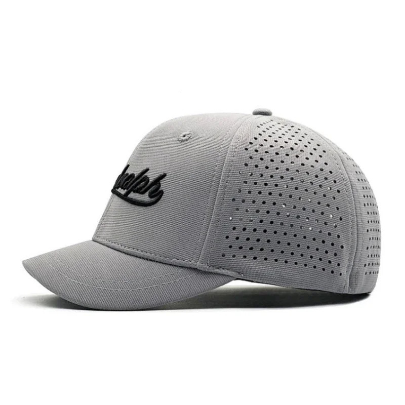 5cm Short Brim Baseball Cap for Men Mesh Fitted Caps Big Head Hat Back Closed Stretchy Full Closed Cap 56-60cm 61-65cm 250605