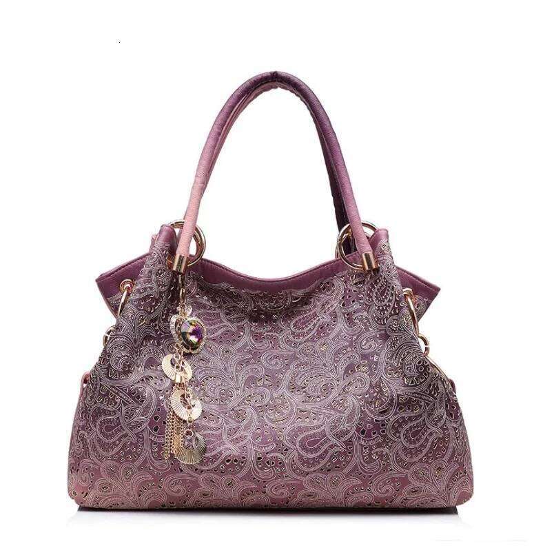 OLOEY YLWHJJ Brand Women's bolsa de dama feminina handbags gray hollow out ombre bags ladies szare torebki damskie hobo lace bag
