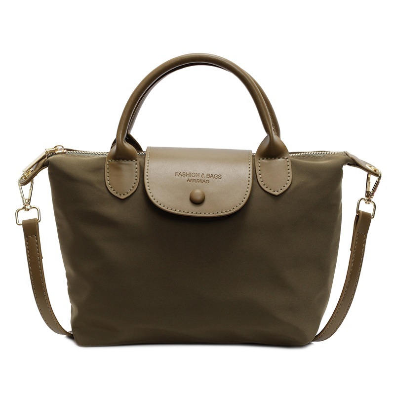Free Shipping Light Luxury Luxury Casual High-end Bag Women's Designer Bags 2024 New Lightweight Nylon Dumpling Bag Commuter Crossbody Bag