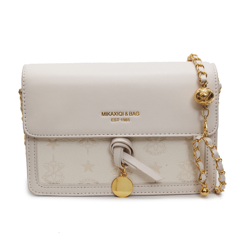 designer Niche Women's Bag 2025 New Spring Summer Fashion Simple Versatile Chain Crossbody Underarm Bag Commuter Small Square Bag