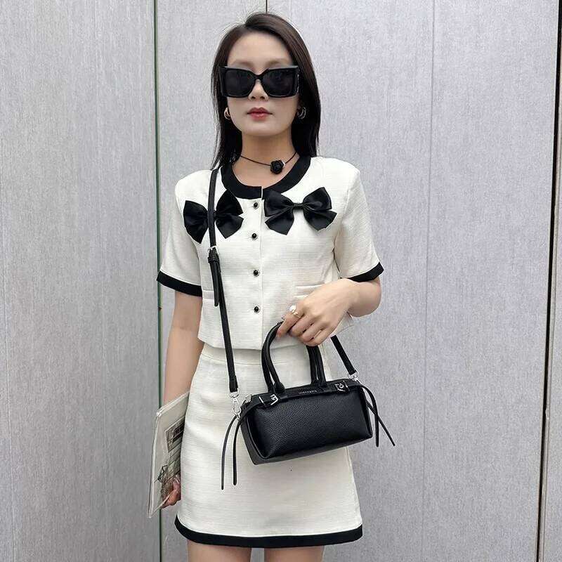 Hot Selling Women's Crossbody Bag Leather Shoulder Handbag Famous Designer Elegant Tote Ladies Classic Messenger