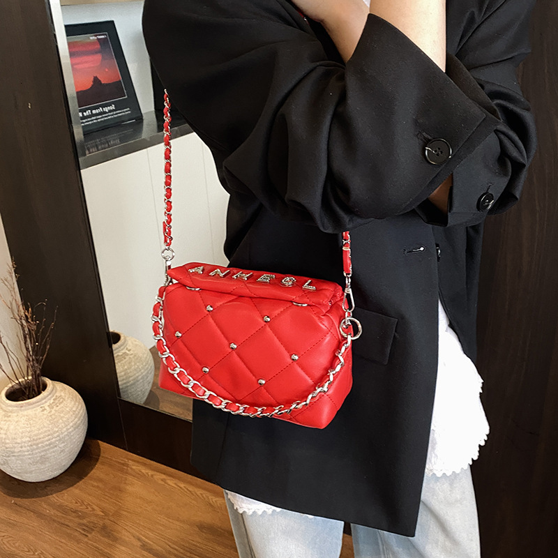 Free Shipping Designer Bag High End Niche Handbag Women 2025 New Single Shoulder Crossbody For Work Commuting Small Square Bag