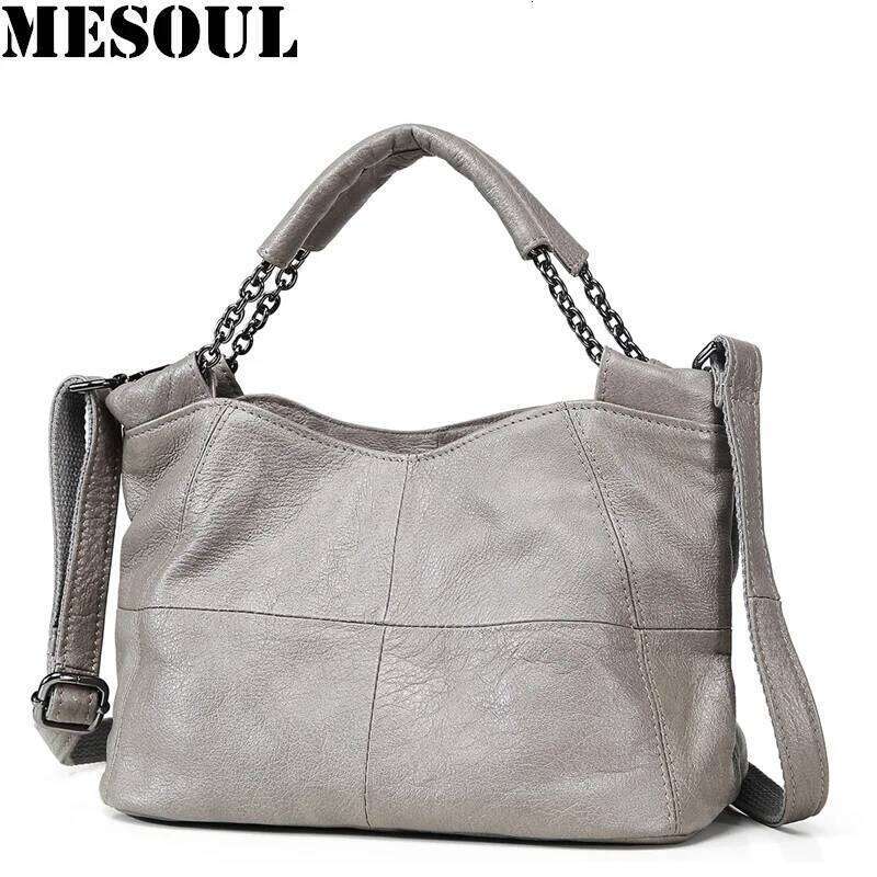 Woman Handbags Genuine Leather For Women 2023 Famous Designer Plaid Casual Totes Chains Crossbody Bags Ladies Shoulder Bag