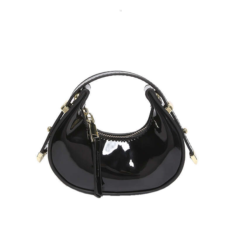 Glossy Mini Bag Women, High-End Fashion Lipstick Bag, 2025 New Casual Versatile Handbag for Kids