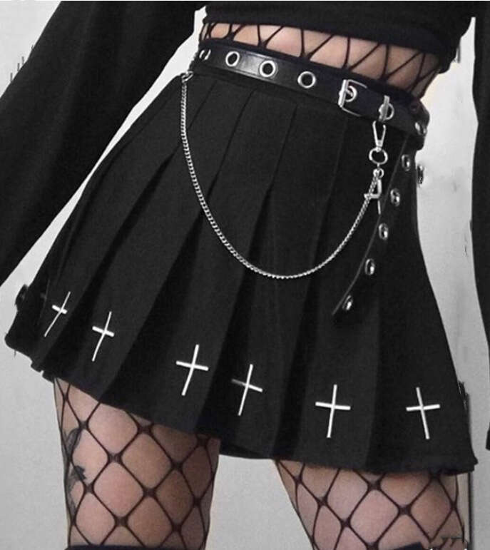 Selling Spring Summer Cross Zipper Pleated Women's Hot Style Skirt 2025 New Casual Fashion Trendy Clothing