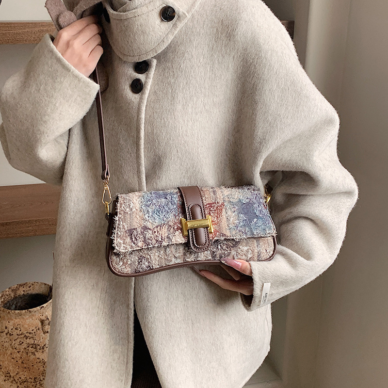 Free Shipping Designer Bag Niche Underarm Womens 2025 New Fashionable Luxury Single Shoulder Crossbody Bag Casual Handbag Bags