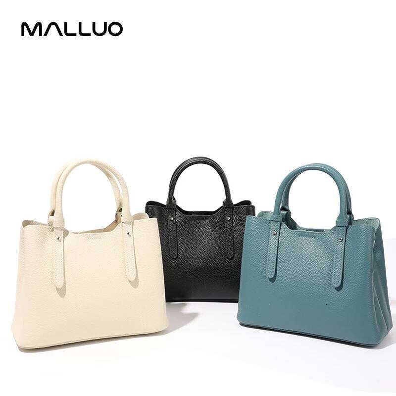 Female Fashion Designer Handbags Women's Cow Genuine Leather Shoulder Bag Ladies Retro Cowhide Tote Crossbody Bags Girls