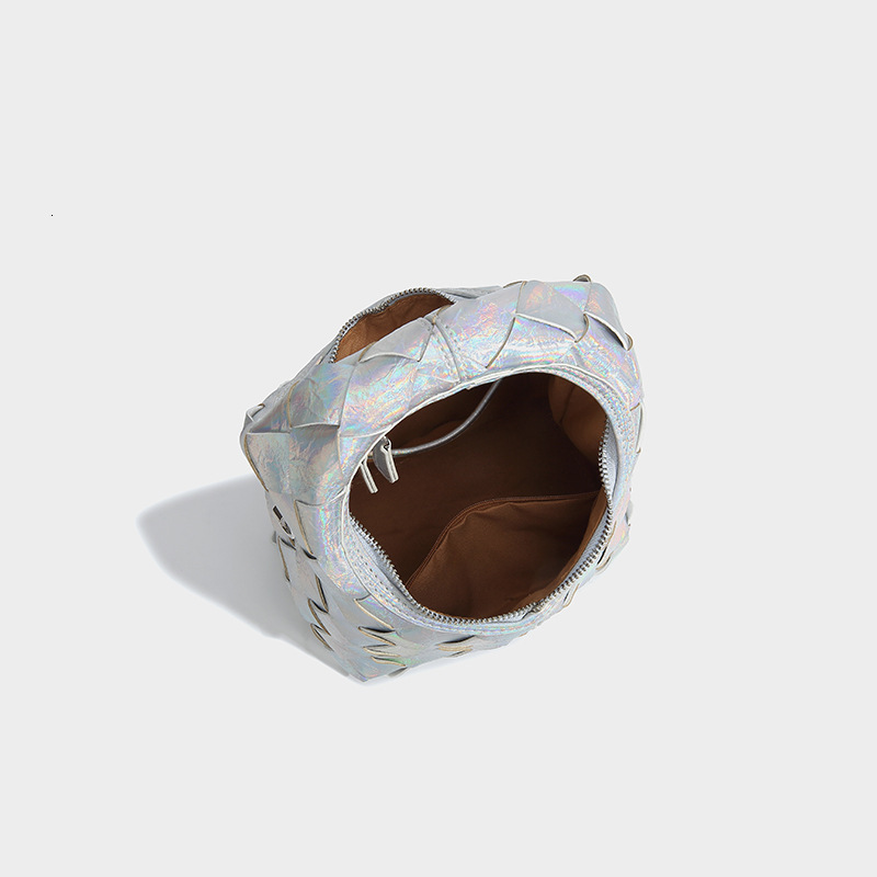 Free Shipping 2025 Spring Quilted Women's Designer Bags Woven Handbag Soft Leather Chain Dumpling Bag Crossbody Luxury Bag High-end