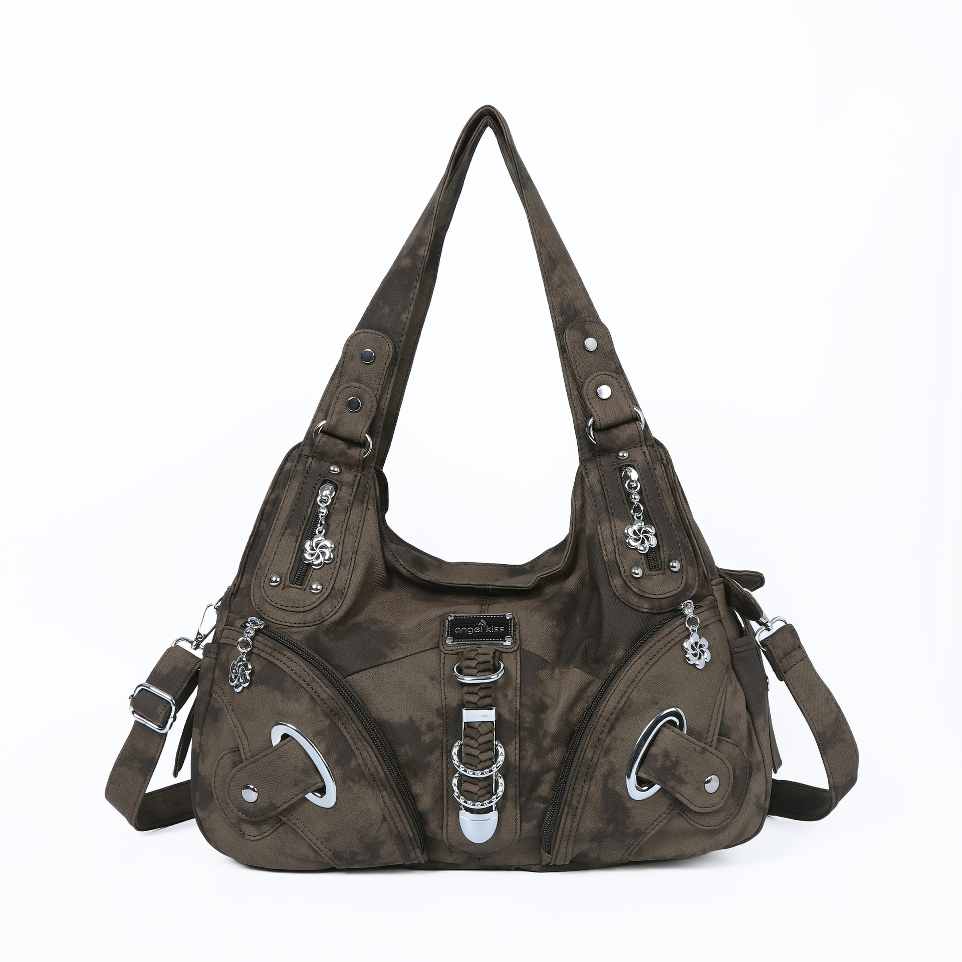 Free Shipping 2025 New Designer Bag Cross Border Hot Selling European And American Fashion Women's Shoulder Bag Large Capacity Luxury Wallet