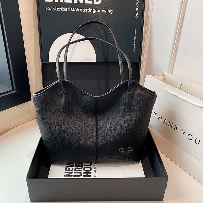 2025 Retro Convertible Tote Bag Women's Spacious Shoulder Purse Vintage Work Commute Minimalist Casual Crossbody Handbag