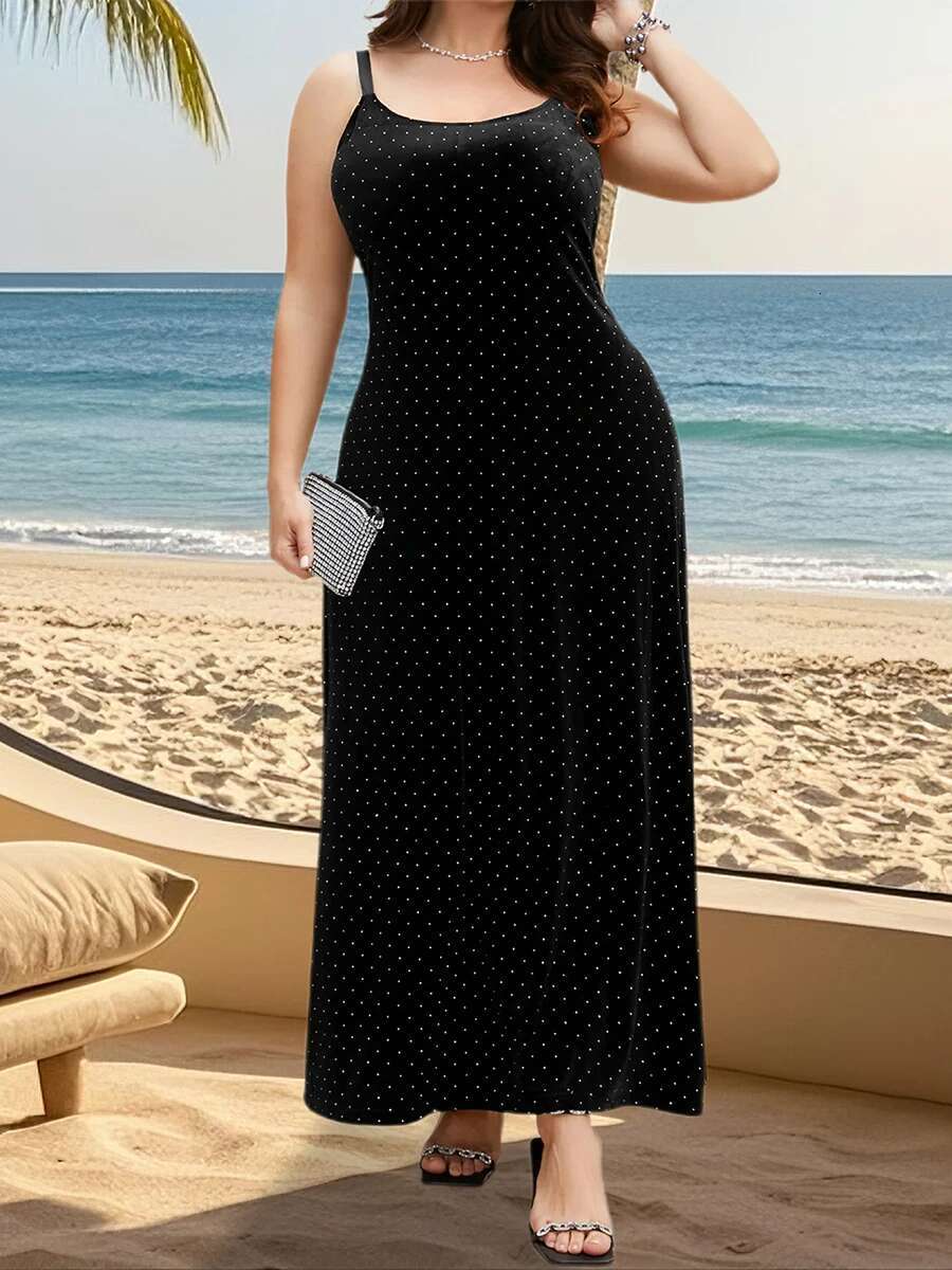 Women Plus Size Dress Floral Print Off Shoulder Ruffle Sleeve Vintage Velvet Dress Summer Casual Maxi Long Dress