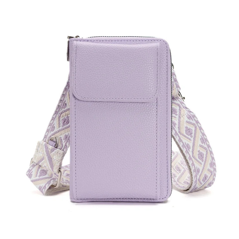 Womens Bag Plain Small Bag Credit Card Slot Waterproof Dust-proof Crossbody Bag phone bag A crossbody bag for your phone 250606