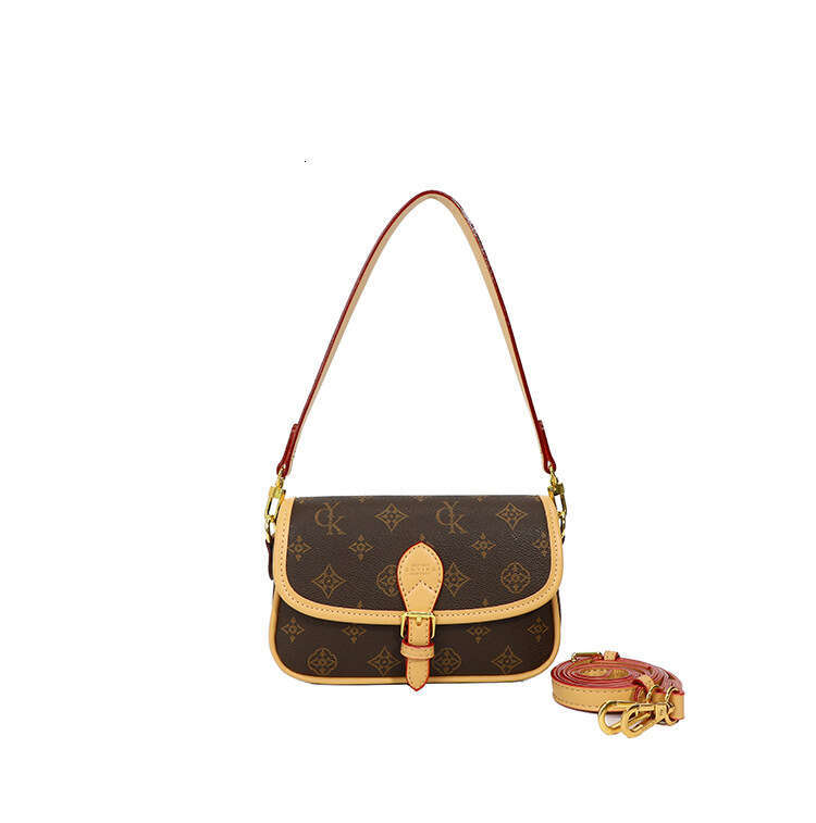 Crossbody Light Luxury Small Square Casual High-end Printed Shoulder Versatile Trendy Fashion Bag for Women