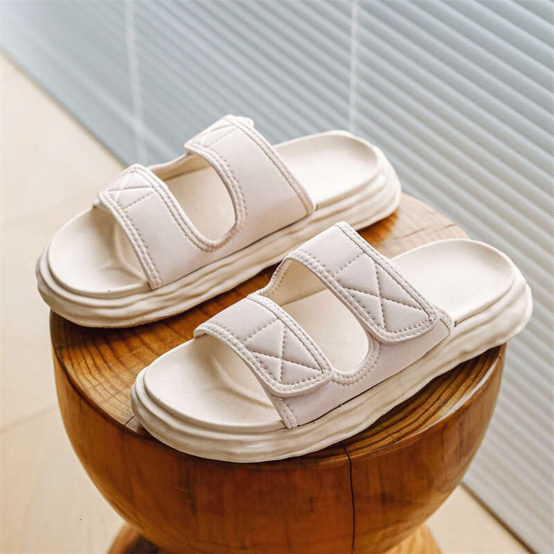 Men's Plus Size 2025 Summer New Lightweight High Elasticity Stepping Comfort Sandals Korean Fashion Trend