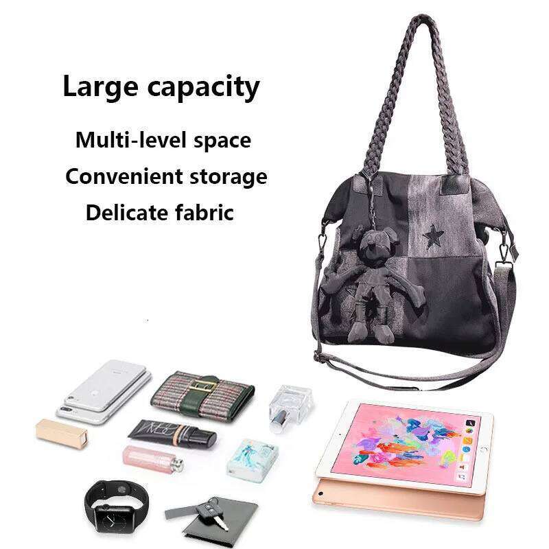 Designer Bag Fashion Cowboy Women S Crossbody For Large Capacity Vintage Travel Shoulder Bag Female Totes Handbag Bolsos Mujer Sac A Main