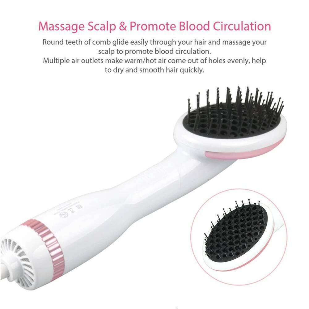 Multifunctional Brush Care Comb One Step Styler For Dryer Negative Ion Hair Blower Straightener