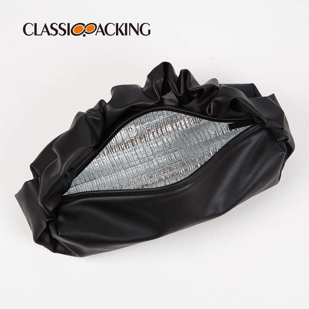 2025 New Korean Style Women's Solid Color Cloud Pleated Bag Simple Sweet Ladies Handbag GUHUISHU